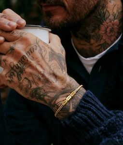 Custom Men's Gold Bracelet, Personalized Gift For Dad, Engraved Jewelry For Men, Name Necklace, Kids Name Bracelet,Husband Gift,Christmas