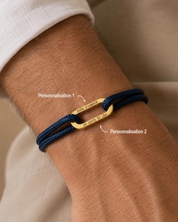 Personalized Engraved Bracelet for Men, Adjustable Name Bracelet, Gift for Dad, Couple Bracelet, Personalized Gift for Men